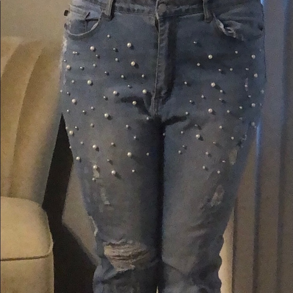 Judy blue pearl denim skinny jeans 2xl